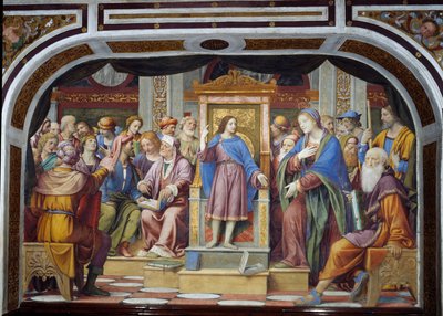 The Dispute in the Temple, or Christ Among the Doctors by Bernardino Luini